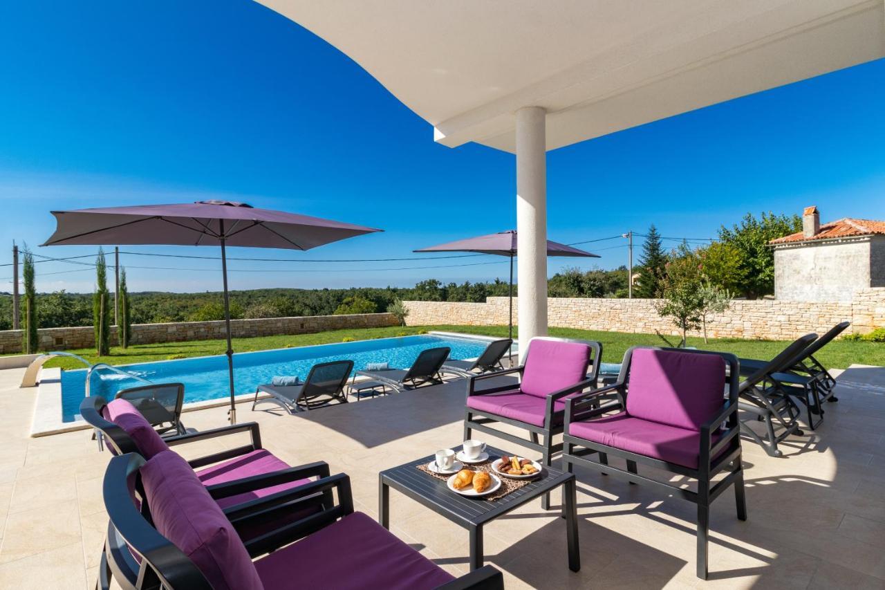 Villa Eleonora, Luxury Villa In Visnjan, Zuzici, Near Porec エクステリア 写真