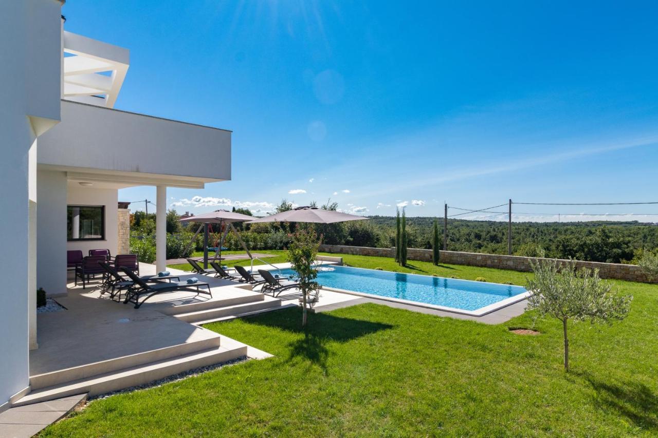 Villa Eleonora, Luxury Villa In Visnjan, Zuzici, Near Porec エクステリア 写真